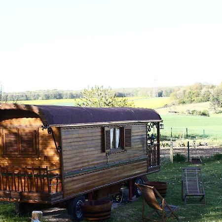 Semezanges Roulotte Montfee Bed & Breakfast エクステリア 写真