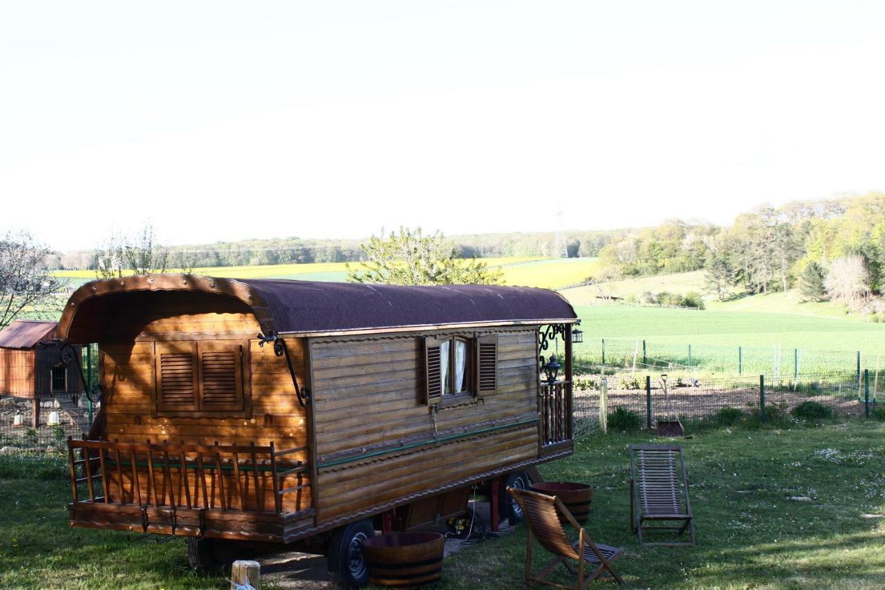 Semezanges Roulotte Montfee Bed & Breakfast エクステリア 写真
